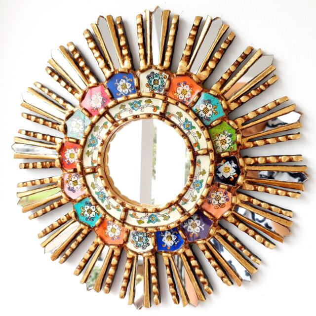 "Peruvian Mirrors ""Lima Rainbows 40cm" - image 1