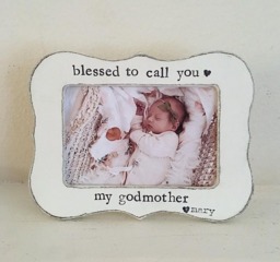 Blessed To Call You My Godmother Picture Frame, Personalized Godmother Gift From Child - thumbnail 1