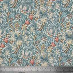 Outdoor Cushion Cover 29 Sizes William Morris Golden Lily Cornflower Handmade Trees Leaf Leaves Gift Waterproof Conservatory Garden - thumbnail 3