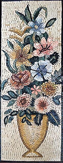 Black Eyed Susan Flower Mosaic