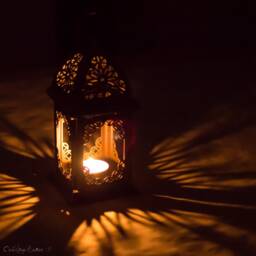 Set Of 2 White Candle Lanterns, Farmhouse & Boho Decor For Weddings, Baby Showers, Nursery & Table Centerpieces - thumbnail 2