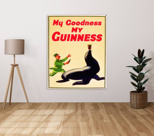 My Goodness My Guinness - Metal Sign Plaque Wall Art Decor Signage