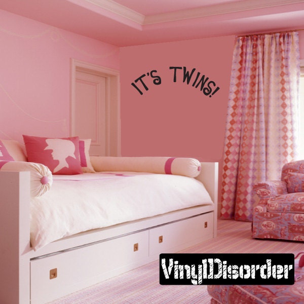 Its Twins - Vinyl Wall Decal Quotes Sticker Ce014Itstwinsviiiet - image 1