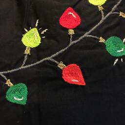 Christmas Lights - Throw Pillow - thumbnail 2