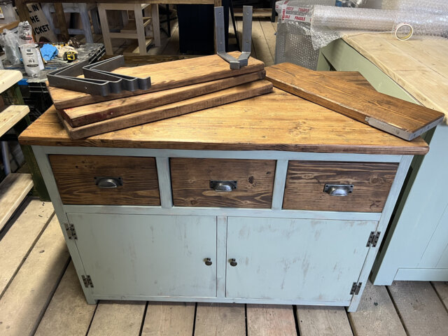 Farmhouse Kitchen Island - image 1
