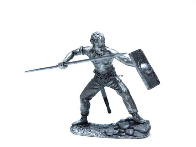Tin 54mm Celt 1/32 Figurine - image 1