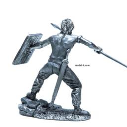 Tin 54mm Celt 1/32 Figurine - thumbnail 4