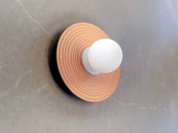 Handmade Terracotta Wall Sconce Modern Ceramic Light Fixture