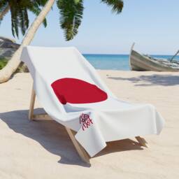 Japan Beach Towel, Japan Flag Tovel, Of Japan, Beach Country Gift, Gift
