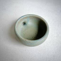Made To Order Aged-Green Rustic Soapdish W/strainer For Bathroom Sink, Ceramic, Pottery, Handmade, Soap Dish, Sponge Tray, Spongedish - thumbnail 3