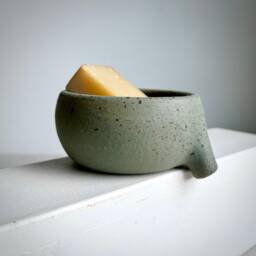 Made To Order Aged-Green Rustic Soapdish W/strainer For Bathroom Sink, Ceramic, Pottery, Handmade, Soap Dish, Sponge Tray, Spongedish