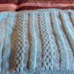 Mint Unisex Baby Blanket - thumbnail 2