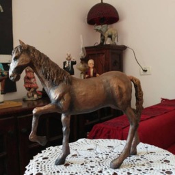 Paper Mache Horse Sculpture - thumbnail 2
