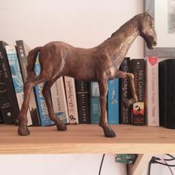 Paper Mache Horse Sculpture - thumbnail 3