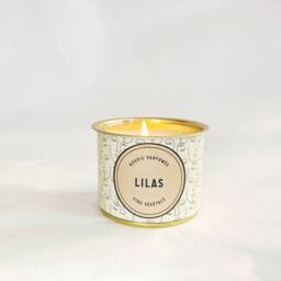 Vegetable Candle 100% Soy Wax Lilac Fragrance. Gift Idea Woman Or Man. Birthday, Rack, Self-Gift - thumbnail 1