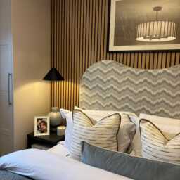Oak Veneer Slat Wall Panelling Diy 2400mm X 390mm Sheet - thumbnail 2