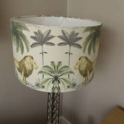 Longleat Fabric Acacia Lampshade 30cm Or 40 cm Handmade - thumbnail 3
