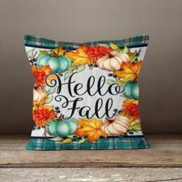 Halloween Pumpkin Cushion Cover/Fall Trend Home Decor/Orange Pumpkins Cover/Autumn Case/Decorative Throw Pillowcover - thumbnail 4