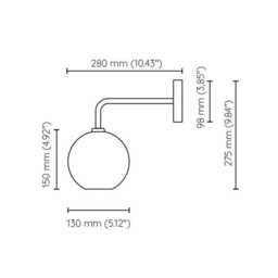 Wall Lamp With Alabaster Light Fixture For Living Room Or Hallway - thumbnail 4