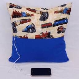 "Music Pillow ""Railway" - thumbnail 2