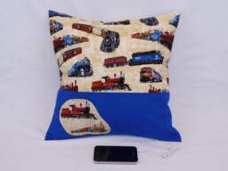 "Music Pillow ""Railway" - thumbnail 1