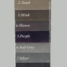 Silver Grey Footstool Coffee Table Pouffe Bench Chesterfield 40''x24'' - Free Fabric Samples - thumbnail 4