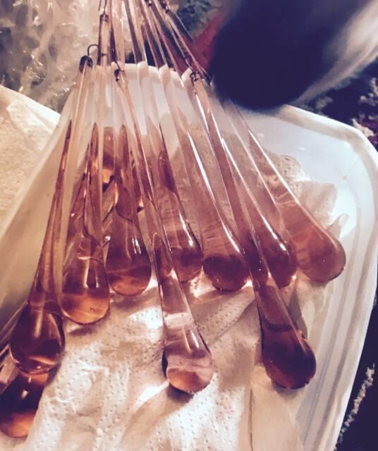 Rose Drops, Spare Parts For Chandeliers With Broken Pieces, 16 cm - image 1