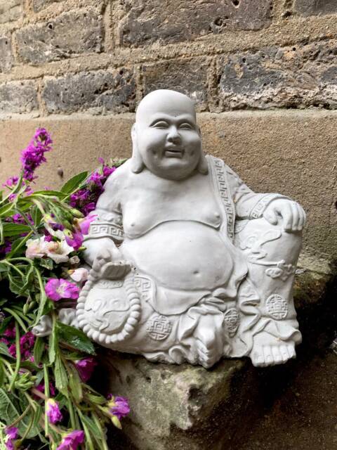 Beautiful Detailed Happy Buddhas Statue For The Home Or Garden. From Sius - image 1