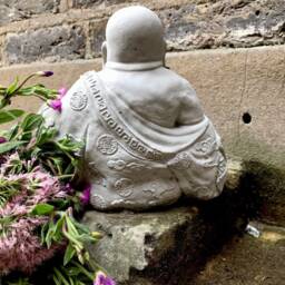 Beautiful Detailed Happy Buddhas Statue For The Home Or Garden. From Sius - thumbnail 3