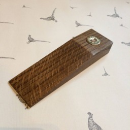 Holland & Solid Oak Wooden Door Wedge/Paperweight Gift Lovely - thumbnail 2