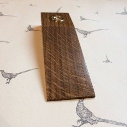Holland & Solid Oak Wooden Door Wedge/Paperweight Gift Lovely - thumbnail 3