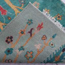 3x10 Afghan Tree Runner Rug, Kazak Farmhouse Handmade New Medallion Wool Luxury Hallway Rug - thumbnail 4