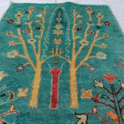 3x10 Afghan Tree Runner Rug, Kazak Farmhouse Handmade New Medallion Wool Luxury Hallway Rug - thumbnail 2