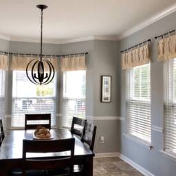 French Country Curtains Cottage Kitchen Ruffle Valance Beige Chic Ruffled Window Treatment Modern Farmhouse Curtain Tab Top Valances - thumbnail 3