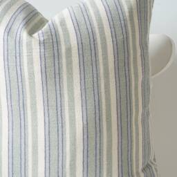 Indigo Striped Pillow Cover - thumbnail 2