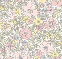 Liberty London Floral Crib Sheet Or Changing Pad Cover