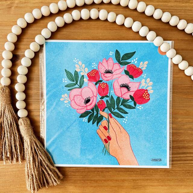 Flowers For You - Fine Art Print 8.5 - image 1