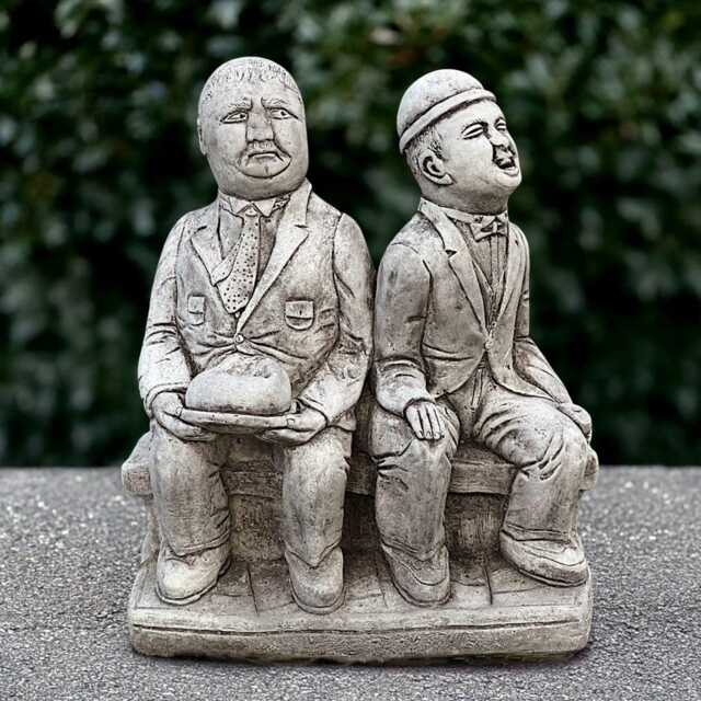 Massive Male Couple Statue Handmade Garden Sculpture Stone Man Decoration Garden Ornament Art Outdoor Figurine Lover Gift - image 1