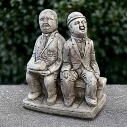 Massive Male Couple Statue Handmade Garden Sculpture Stone Man Decoration Garden Ornament Art Outdoor Figurine Lover Gift - thumbnail 3