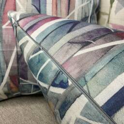 Voyage Maison Fabric, Decorative Pillow - Cushion Cover For Sofa, Bed, Window, Chair, Living Room, Hand-Painted Watercolour Design - thumbnail 4