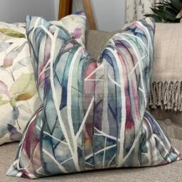 Voyage Maison Fabric, Decorative Pillow - Cushion Cover For Sofa, Bed, Window, Chair, Living Room, Hand-Painted Watercolour Design - thumbnail 3