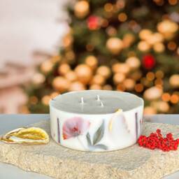 xl Large 3 Wick Candle, Christmas Candle, Festive Gift, Christmas Spice Scent, Festive Gift Idea For Her, Vegan - thumbnail 2