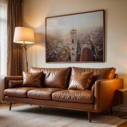 Florence Italy Print Tower Cityscape Wall Art - Ready To Hang Canvas - thumbnail 2