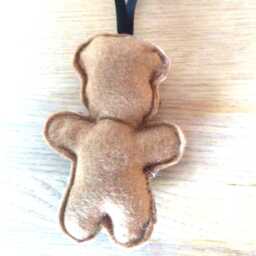Navy Officer, Felt Gingerbread Man, Christmas Decoration - thumbnail 4