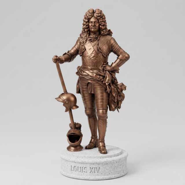 Louis Xiv Historical Royal Collectible Statue