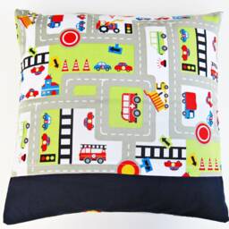 Pillowcase Road Traffic Colorful - thumbnail 4