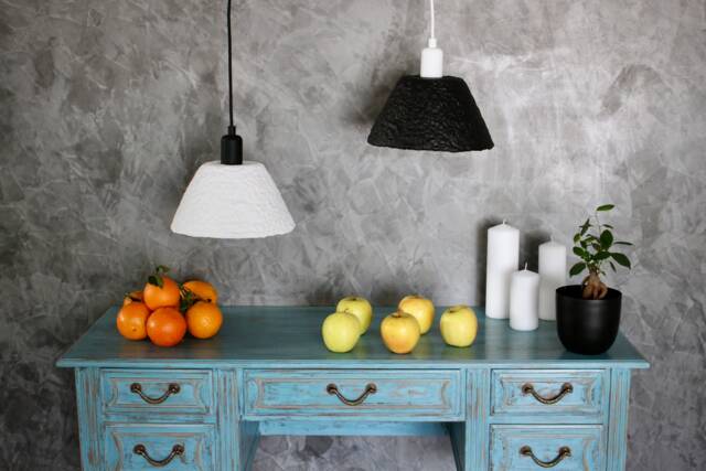 Paper Mache Lamp Kiran - image 1