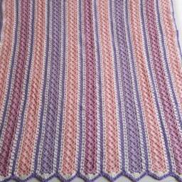 Pink & Purple Shell Blanket - thumbnail 2
