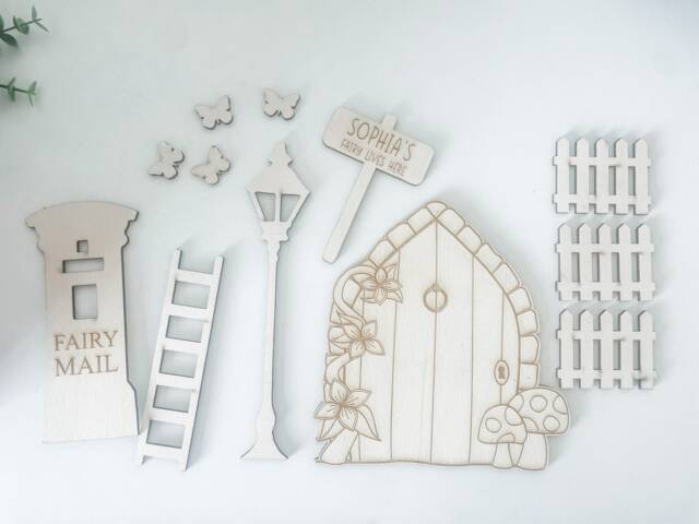 Fairy Door Kit, Personalised Gift, Ideas, Bedroom Decor, Fairy Garden, Ideas - image 1