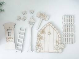 Fairy Door Kit, Personalised Gift, Ideas, Bedroom Decor, Fairy Garden, Ideas - thumbnail 1